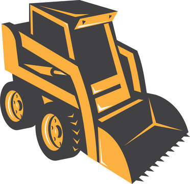 yellow bobcat machine logo