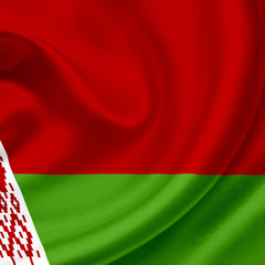 Belarus waving flag