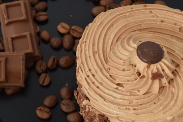 Chocolate mocha cake.