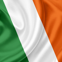 Ireland waving flag