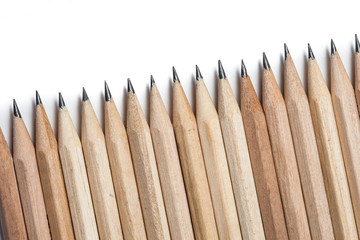 concept abstract background from pencils with space for text or