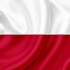 Poland waving flag