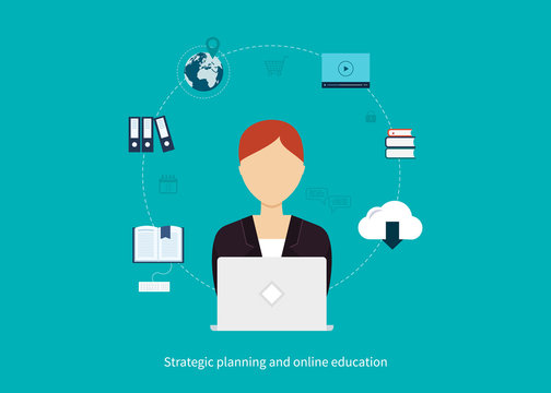 Concept of consulting services and e-learning