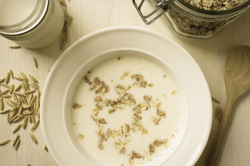 Oat-flakes