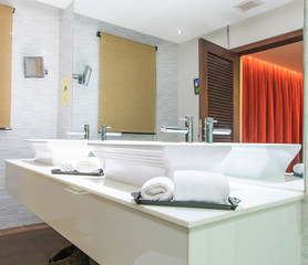Luxury modern bathroom suite