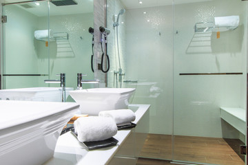 Luxury modern bathroom suite