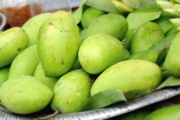 fresh mango at the market