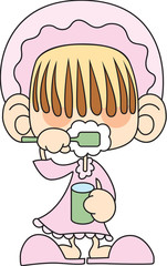 여자어린이이미지