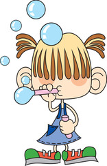 여자어린이이미지