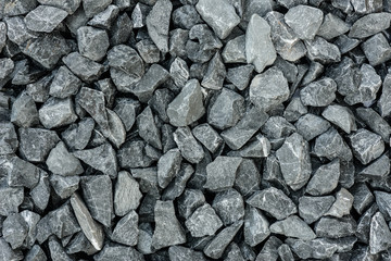 grey granite gravel background for mix concrete - 78875888