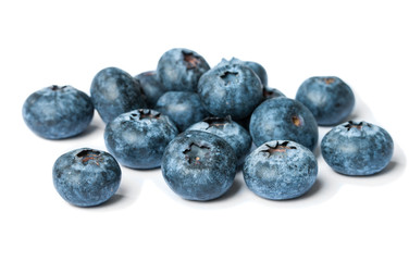 Blueberry isolated on white
