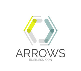 Minimal line design logo