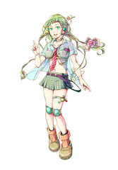 近未来のAI女子高生	