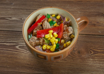 Smoky South of The Border Soup