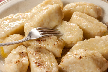 Tasty homemade noodles.