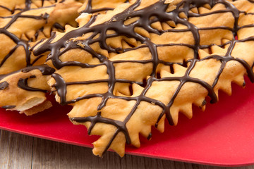 Chiacchiere o frappe dolce di carnevale