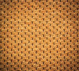 Wicker woven grass or water hyacinth as background