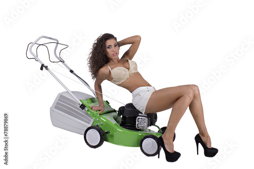 lawnmower nude girl Lawnmower nude girl