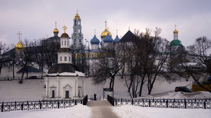 Дорога в Троице-Сергиеву Лавру.