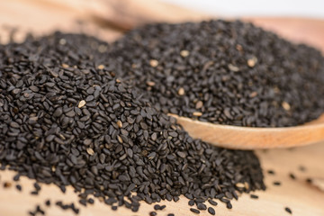 black sesame seeds