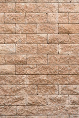 Laterite stone wall background