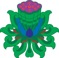 전통문양이미지