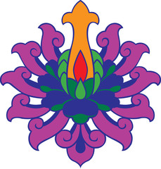 전통문양이미지