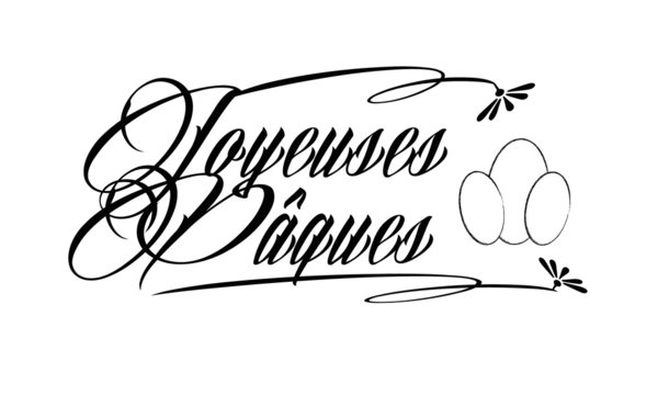 joyeuses p&acirc;ques