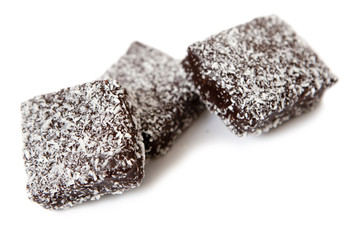 guimauves au chocolat et noix de coco