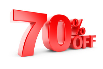 70 percent discount
