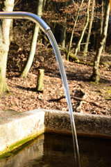 Fototapeta premium Brunnenwasser, h.