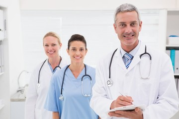 Fototapeta premium Doctors smiling at camera