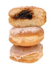 Berliner - Pfannkuchen mit Pflaumenmusfüllung