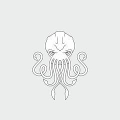 Octopus / Vector illustration