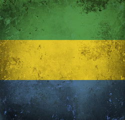 Grunge flag of Grenada