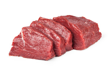 Raw beef meat