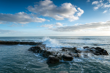 Waves at Portwrinkle