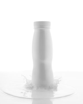 Milk splash bottle