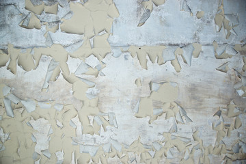 Abgeplatzte Wandfarbe