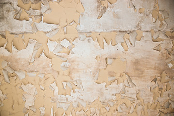 Abgeplatzte Wandfarbe