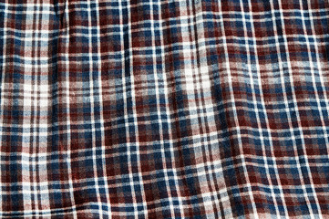 Plaid fabric / Background / Texture
