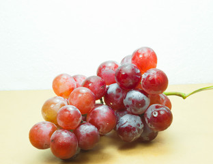 red grapes