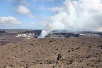 Fototapeta na wymiar Kilaeua volcano in Hawaii