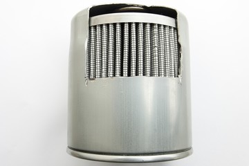 Fuel filter for engine car