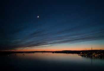 New moon over Oslo