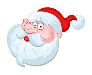 Surprised Santa Face