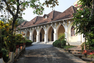 Fototapeta na wymiar Bisop house at Fort Cochin