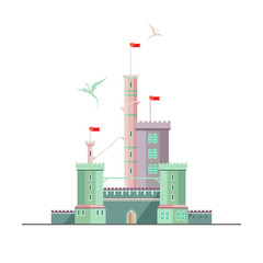 Obraz premium Castle of Dragonlord