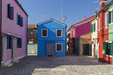 Fototapeta na wymiar Traditional Buildings in Venice, Italy