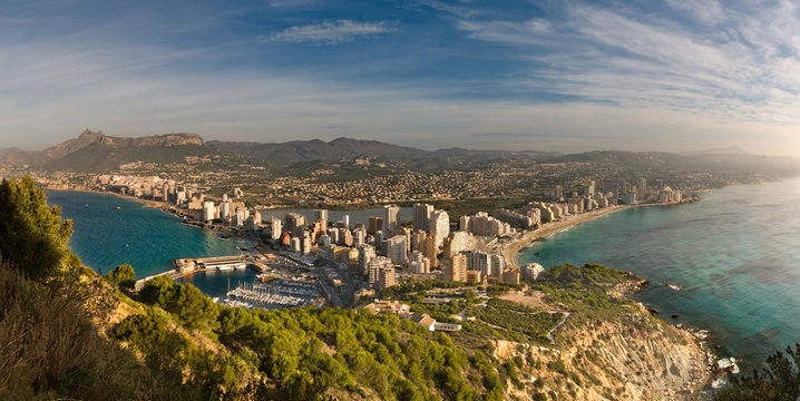 Panorama Calpe